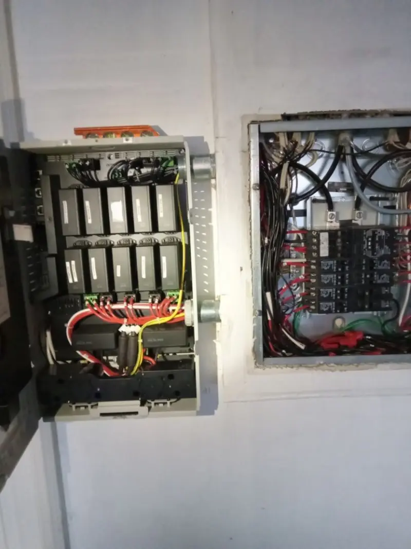 Electrical panel upgrade completed for Ring Doorbell Installation in Coral Hills